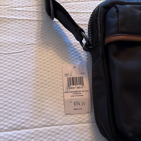 NWT COACH MAX CROSSBODY BLACK & BROWN - Picture 5 of 12